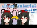 Live2D How to Rig Tutorial Head XY Tutorial Part 2