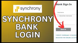 How to Login Synchrony Bank Account 2024