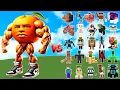 Download Lagu Udin Din Din Din Dun vs All Minecraft Bosses - Minecraft Mob Battle