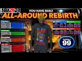 THIS IS THE MOST ALL AROUND 6 8 BUILD ON NBA 2K24 TRUE DEMIGOD