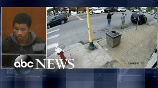surveillance cameras show george floyd moments before his encounter with police