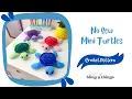 How to Crochet a Plush No Sew Mini Turtle Amigurumi Free Stuffed Animal Crochet Pattern