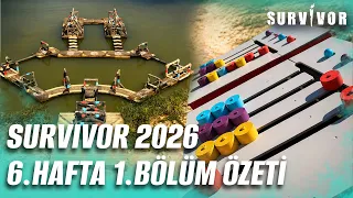 Survivor Türkiye 2026 | 6. Hafta 1. Bölüm Özeti @SurvivorTurkiye