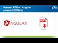 Generar PDF en Angular usando PDFMake