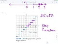 Graphing a Piecewise function and Step Function