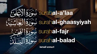 Download Surah Al-A'laa, Al-Ghaasyiyah, Al-Fajr, Al-Balad I Ismail Ali Nuri إسماعيل النوري MP3