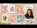 how to make aesthetic wall art printables that sell on etsy
