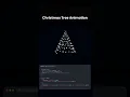 Christmas tree animation using Javascript
