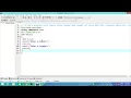 Write a program that inputs table number and length of table and then displays table for loop