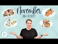 November 2026 Planner Stickers - Hobonichi Sterling Ink Wonderland 222 Plans by Just Scribble