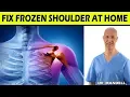 ONE SIMPLE EXERCISE TO FIX FROZEN SHOULDER - Dr Alan Mandell DC