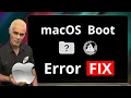 How to FIX macOS Startup Errors Step by step