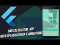 Create a BMI calculator app with flutter for Android and IOS