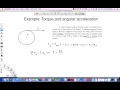Torque and Angular acceleration Example 2 Physics - Mechanics for Engineers Griti