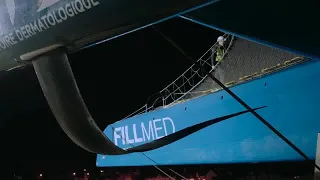 DAMAGED SVR Lazartigue Headed to Cape Town, REPAIRED Banque Populaire back in Race. Programme Short