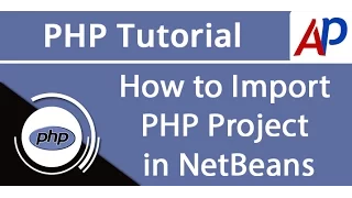 How to Import PHP Project in NetBeans