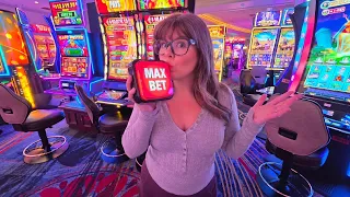 We Max Bet Every Slot Machine in the Casino and OMG