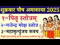 Lagu Paush Amavasya 2025||Pitru Stotram||Gajendra Moksha||Mahamrityunjay Mantra||अमावस्या स्तोत्र 