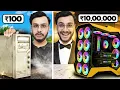 Rs 100 VS Rs 10 000 000 GAMING PC