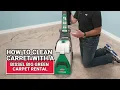 How To Use A Bissel Big Green Carpet Cleaner Rental - Ace Hardware