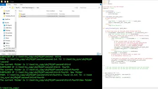 Python Script Sync Two Directories Copy FIles