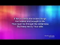 Meet Me In The Valley | Tasha Layton (Worship Lyric Video)