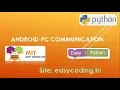 Easy Python tutorial Android-PC communication