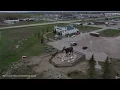 🦌 Majestic Heights: Flying High with Mac the Moose in 4K! 🌟Moose Jaw, Saskatchewan