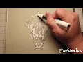 Let s Draw a Wolf Skull - 0183