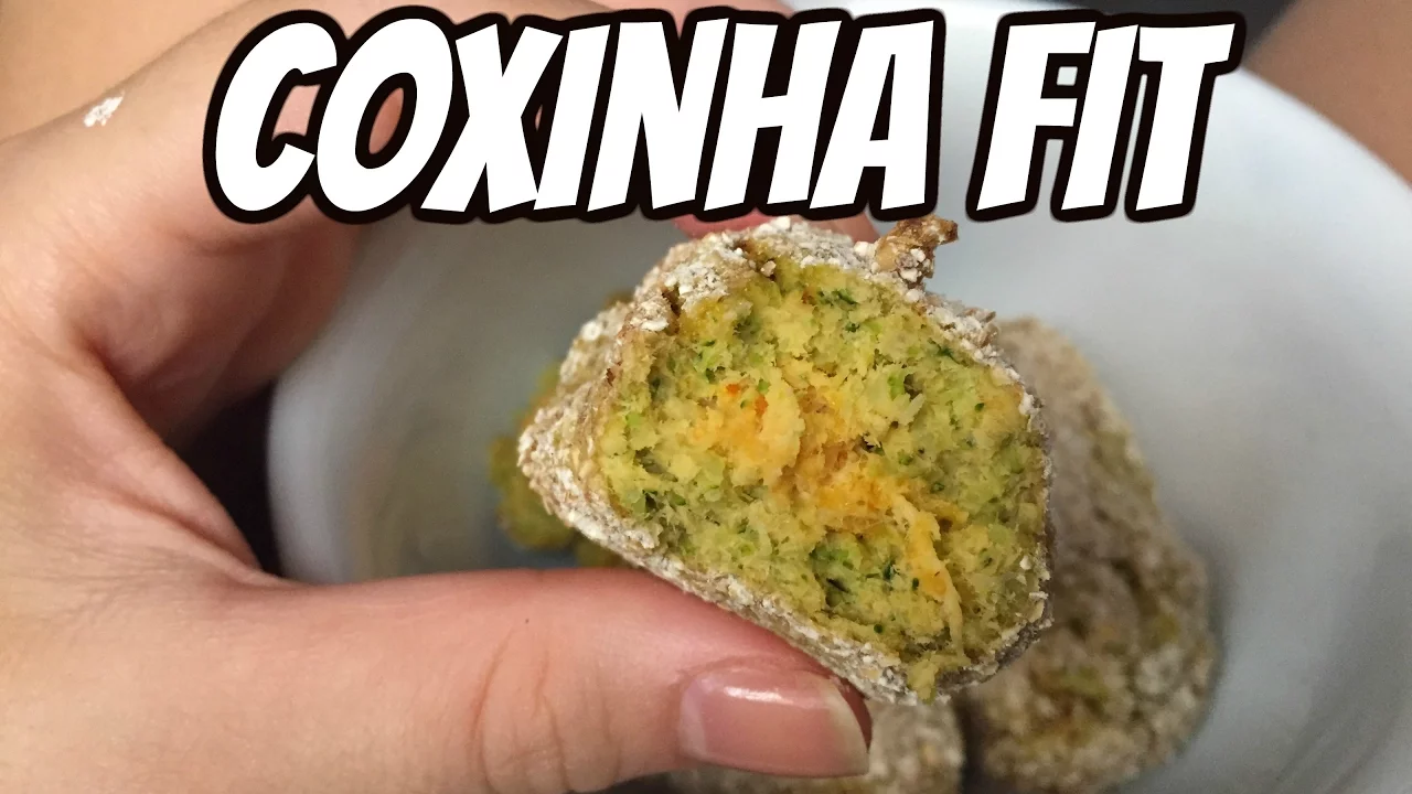 RECEITA DE COXINHA CREMOSA FIT VLOG CULINÁRIO
