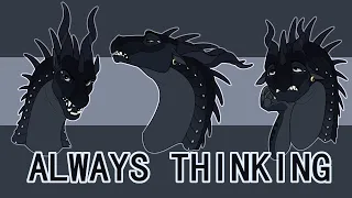 Darkstalker always thinking - poor Moonwatcher Wings of Fire