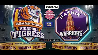 Vidharbha Tigeres Vs Nashik Warriors | Semi Final - 1 | SSWPL 2026
