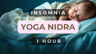 Yoga Nidra for Insomnia | Guided Meditation to Fall Asleep Fast | Ocean Sounds for Deep Sleep