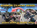 Download Lagu SUNMORI CILACAP ❗️❗️AKANG MENGGILA GEBER R1 CROSSPLANE ❗️❗️ AUTO DILIRIK SAMA BIKERS CILACAP ❗️❗️