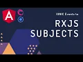Ionic Event to RxJS Subjects