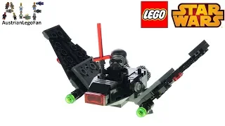 LEGO Star Wars 75264 Kylo Ren´s Shuttle Microfighter - Lego Speed Build Review