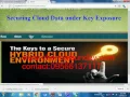 Securing Cloud Data under Key Exposure
