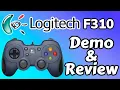 Logitech F310 Gamepad Controller Demo Review w RetroPie Raspberry Pi 4 - RetroPie Guy Review