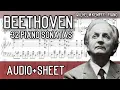 Download Lagu Beethoven - 32 Piano Sonatas (complete) (Audio+Sheet) [Kempff]