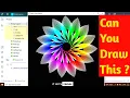 Flower Pattern Using Python Turtle Graphics Design Python Coding For Beginners