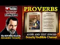 20 The Book of PROVERBS KJV Read By Alexander Scourby and TEXT Synced Together