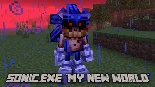 sonic exe my new world addon