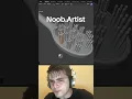 Noob vs Pro artist creating tooth brush