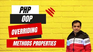 PHP OOP Overriding Methods Properties Object-Oriented PHP