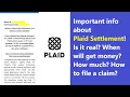 Plaid Settlement email with notice of Class Action - is it legit Will you get paid How much