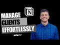 Notion Masterclass Build a Client Portal From Scratch