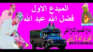 الفنان المبدع الشباب الرائع فضل الله عبد الله اللوري الله لا زولي 