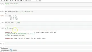 Flipping array Swap Index in an Array Changing index Positions Python Programming