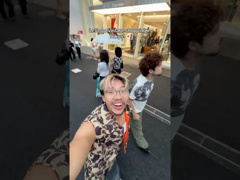 Vintage Shopping in Tokyo! 🇯🇵