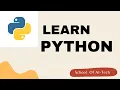Learn the Basics of Python in Just 10 Minutes